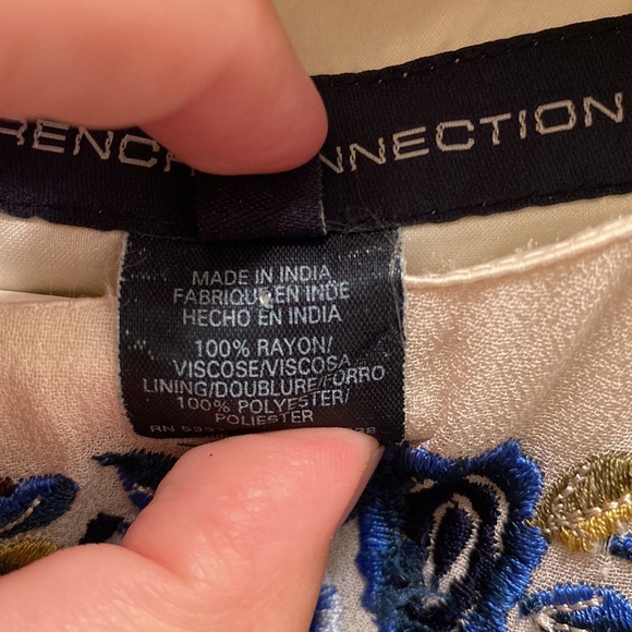 French Connection Embroidered Dress, 0 - Picture 6 of 9